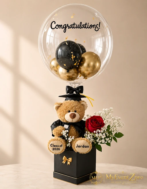 Customized Graduation Balloon Bouquet