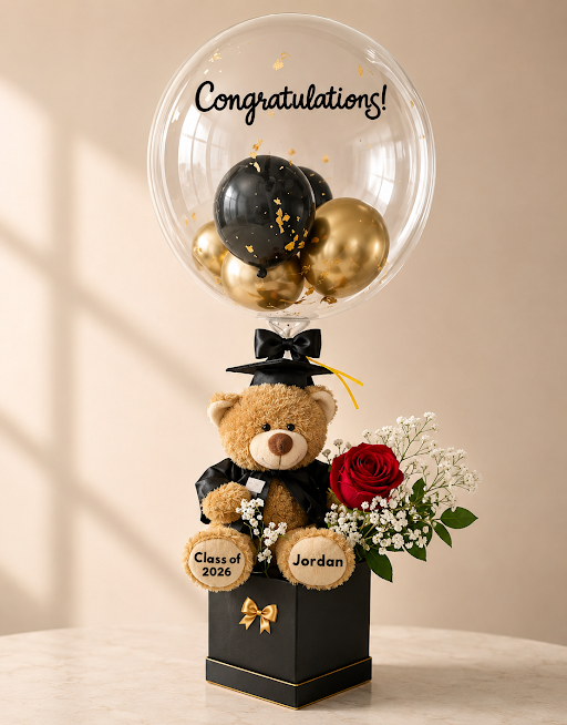 Customized Graduation Balloon Bouquet