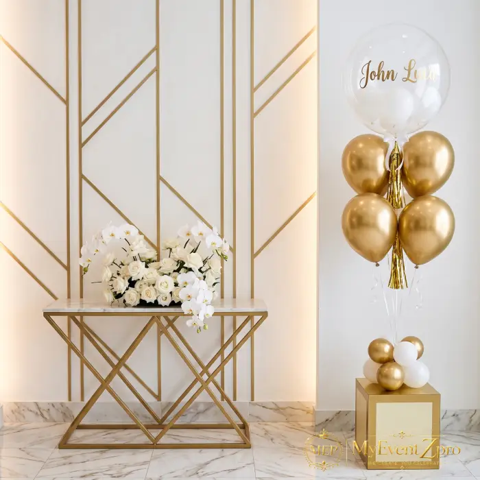 Custom Personalized Tassel Balloon Stand