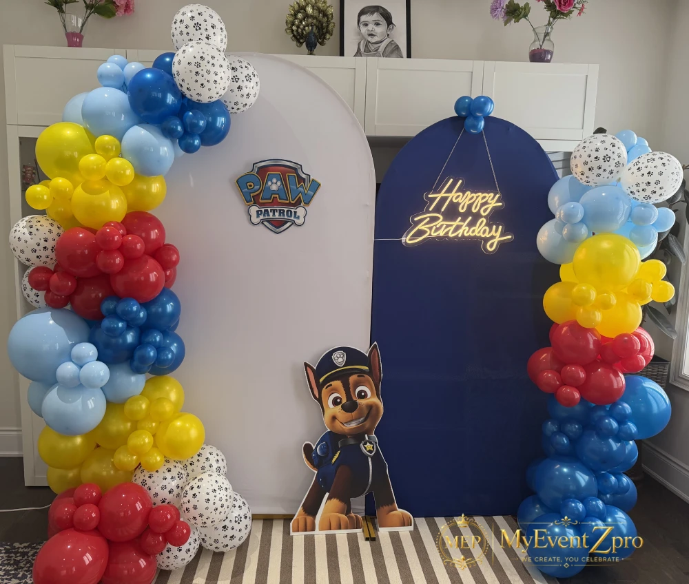 paw-patrol-theme-balloon-garland-backdrop-birthday-brampton
