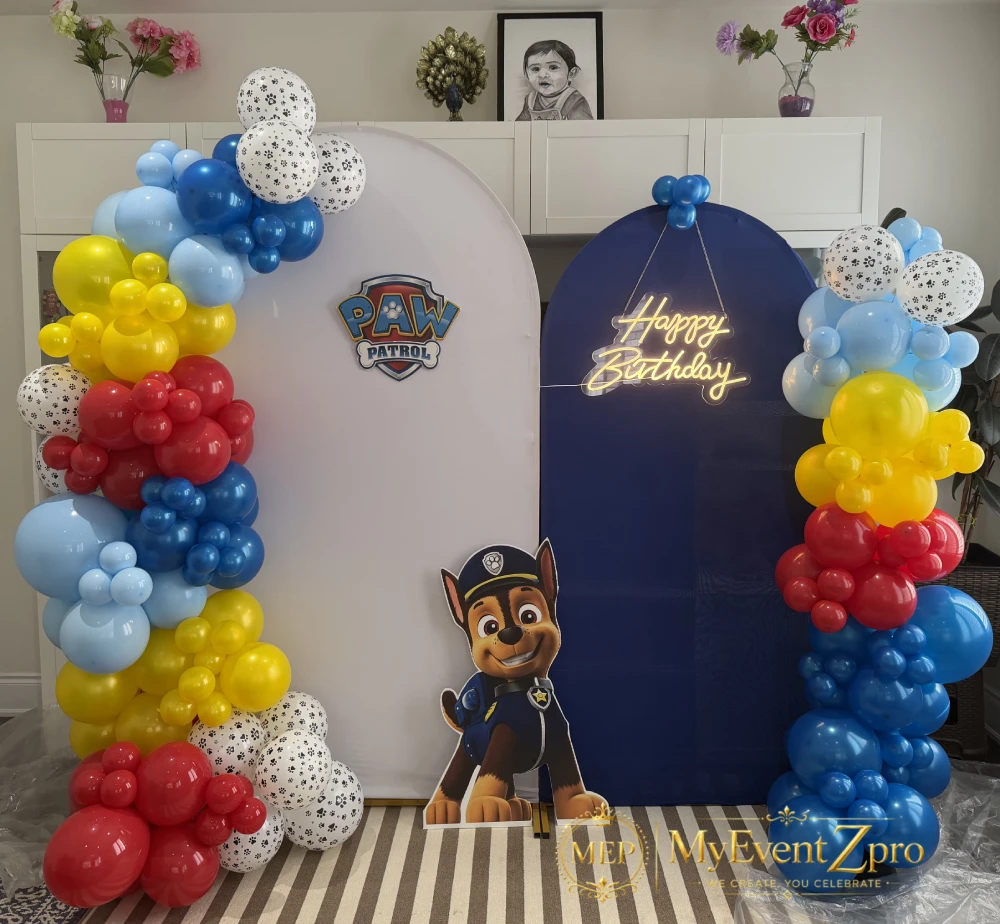paw-patrol-theme-balloon-garland-backdrop-birthday-brampton