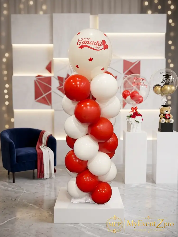 Custom Personalized Balloon Column Stand